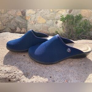 Fly Flot Clogs Mesh Comfort Mules Women’s 38 US 7.5 Blue
